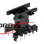 BV-EF25-1-10R (PHL) каркас, частини трансформаторів