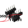 BH-EF12.6-1-10Q -PS каркас, частини трансформаторів