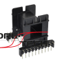 BH-EE55/28/21-1-20RD (PET) каркас, частини трансформаторів